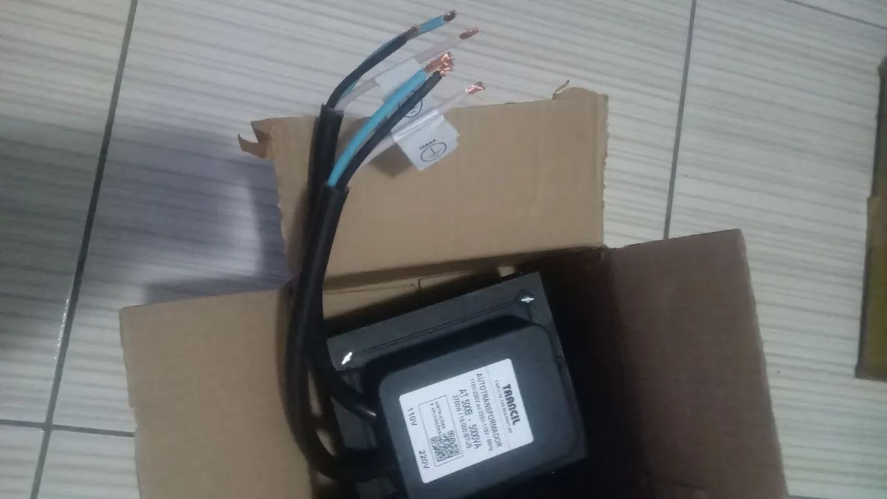 Transformador novo na caixa 5000VA