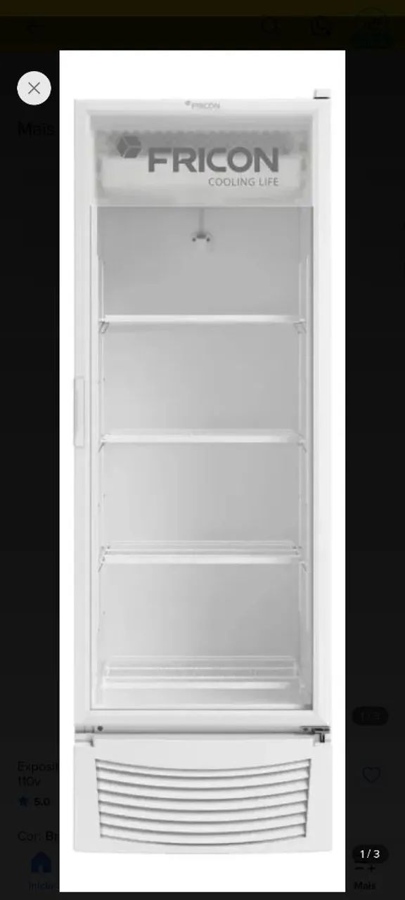 Freezer vertical fricon 402 litros
