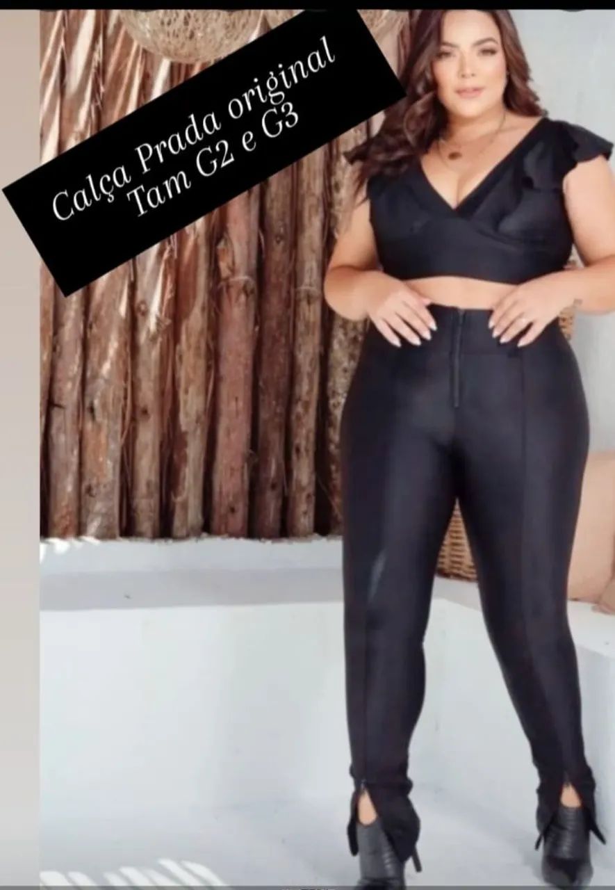 Calça Prada original *NOVA* tam G2 G3 G4