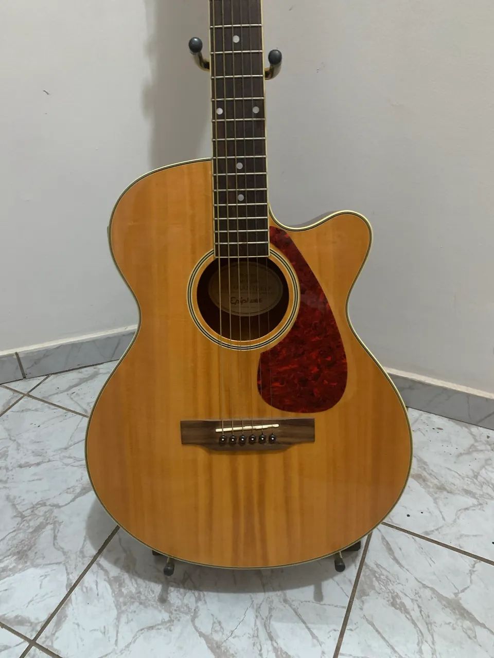 Vendo violão Epifhone PR4E - Foto 5
