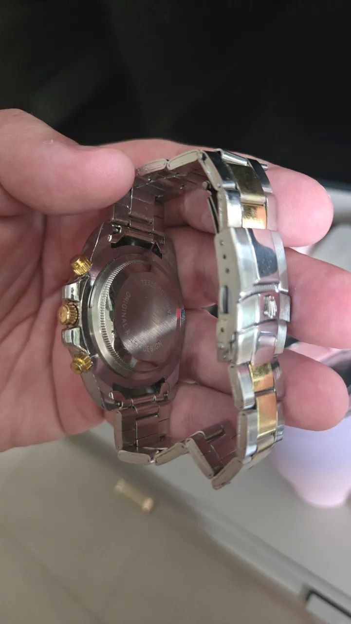 Relógio Rolex em aço inoxidável  - Foto 2