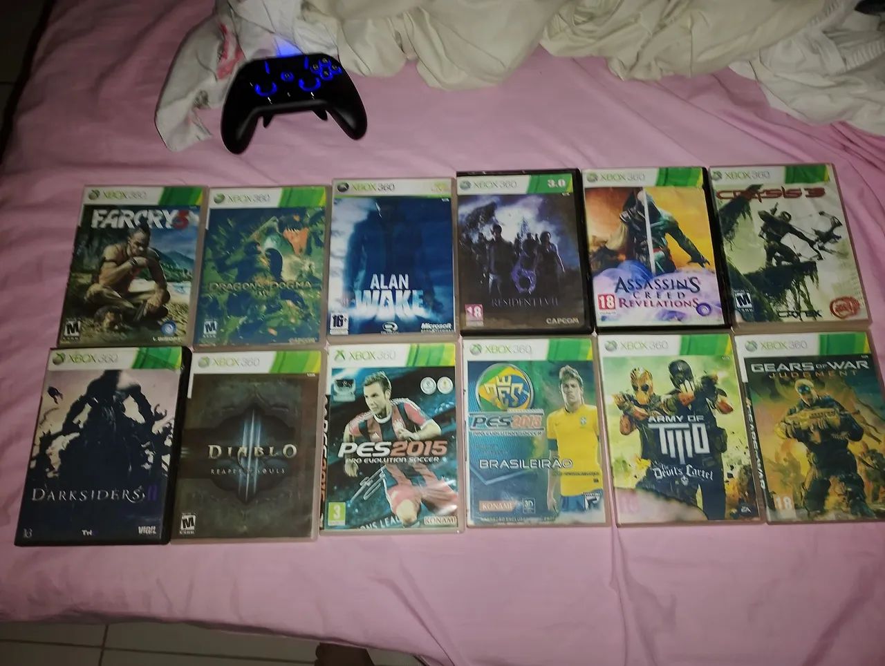 12 jogos de Xbox 360 