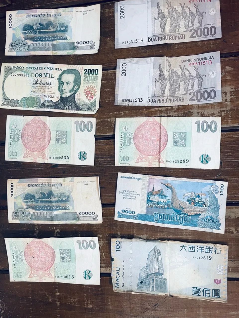 Notas de vários países  - Foto 2