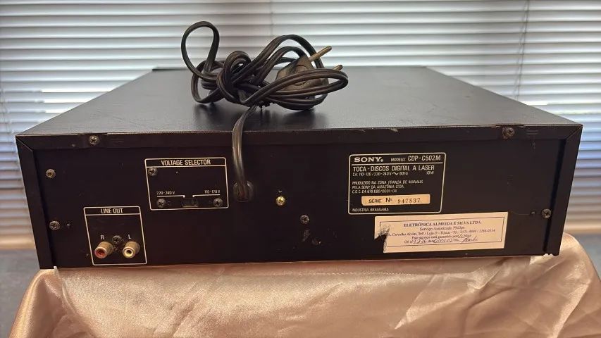 CD CARROUSSEL SONY 5 DISC MOD CDP-C502M - Foto 2