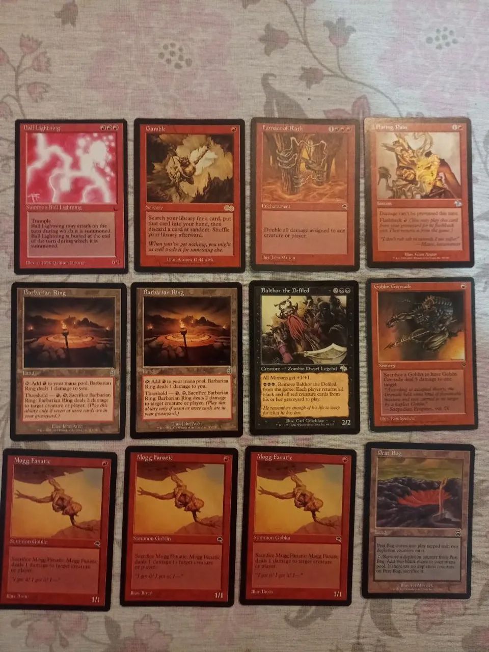 Cartas de Magic antigas 