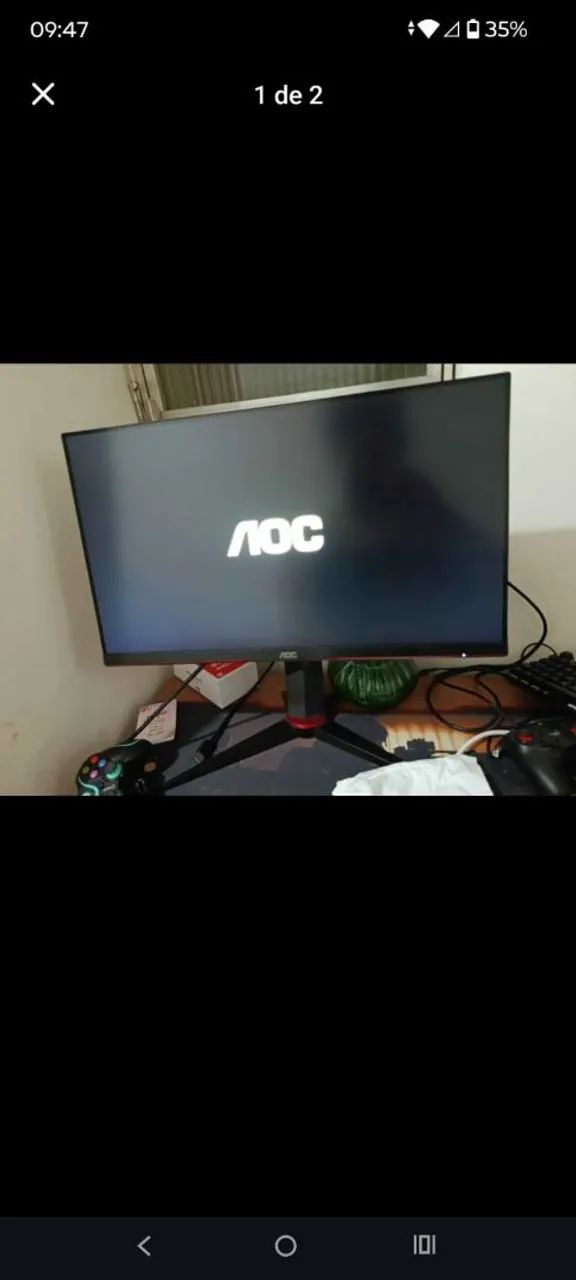 Monitor Gamer AOC 165Hz