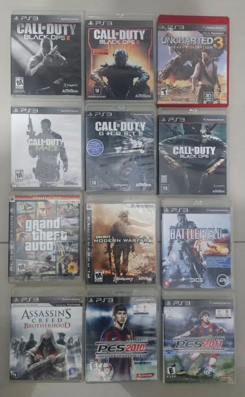 JOGOS DE PS3 