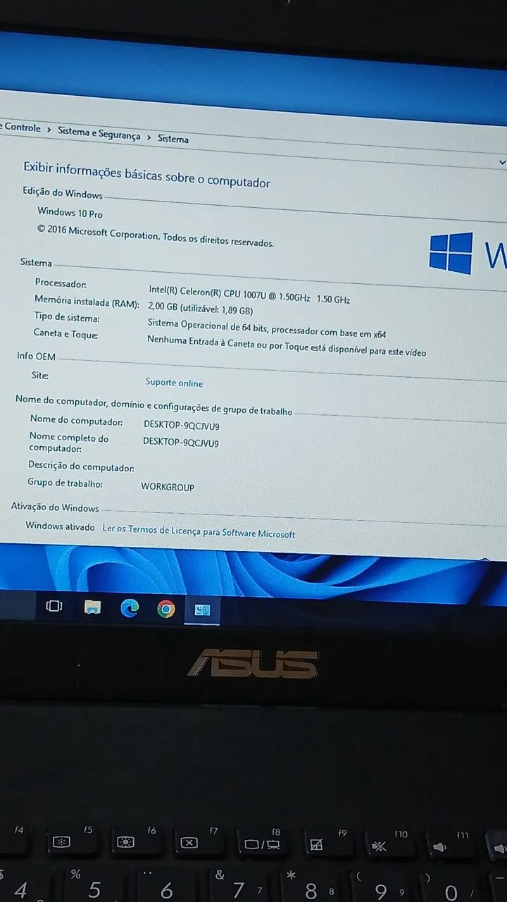 Notebook Asus - Foto 3