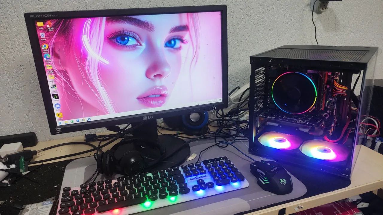 PC COMPLETO GAMER AQUARIO PRO !!!! - Foto 4
