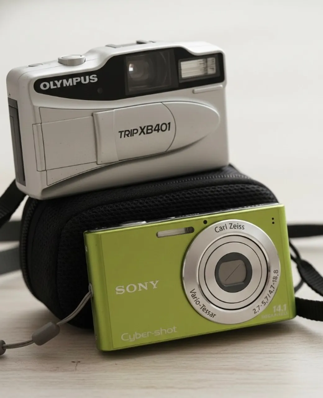 Câmera analogica Olympus Stylus Zoom 115 DLX - Câmeras e