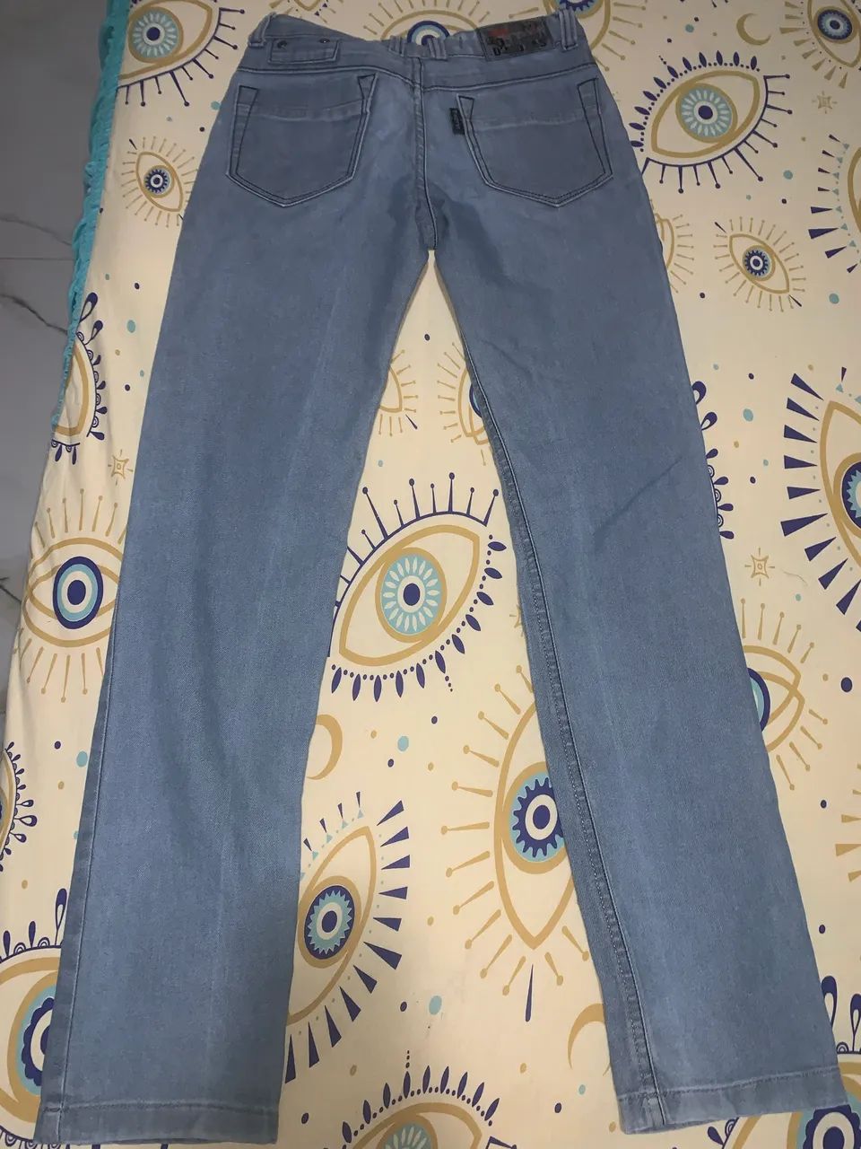 Calça jeans lavagem clara - Foto 2