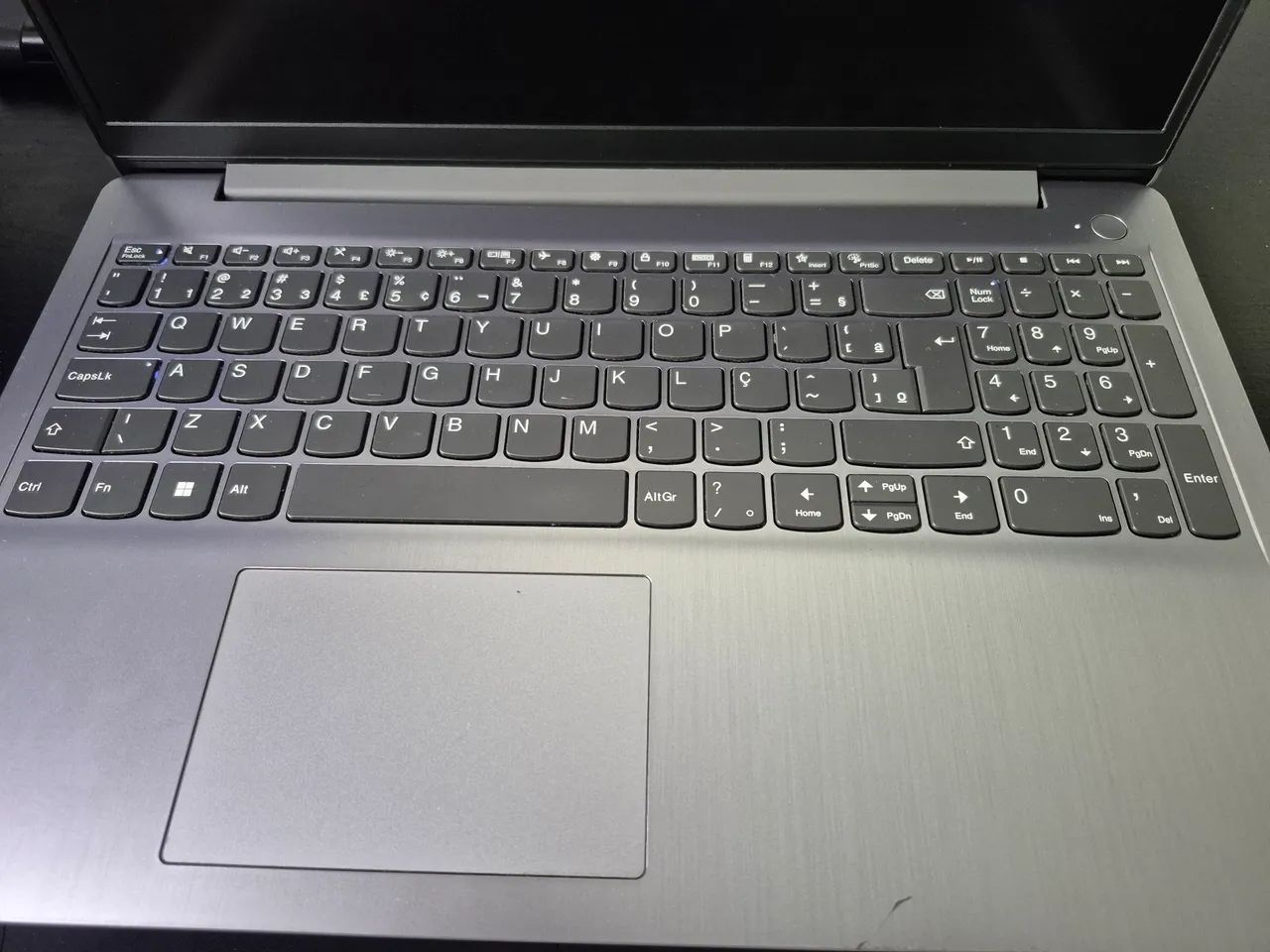 Carcaça Superior Lenovo IdeaPad 3 15.6" com Teclado ABNT2 e Touchpad Original
