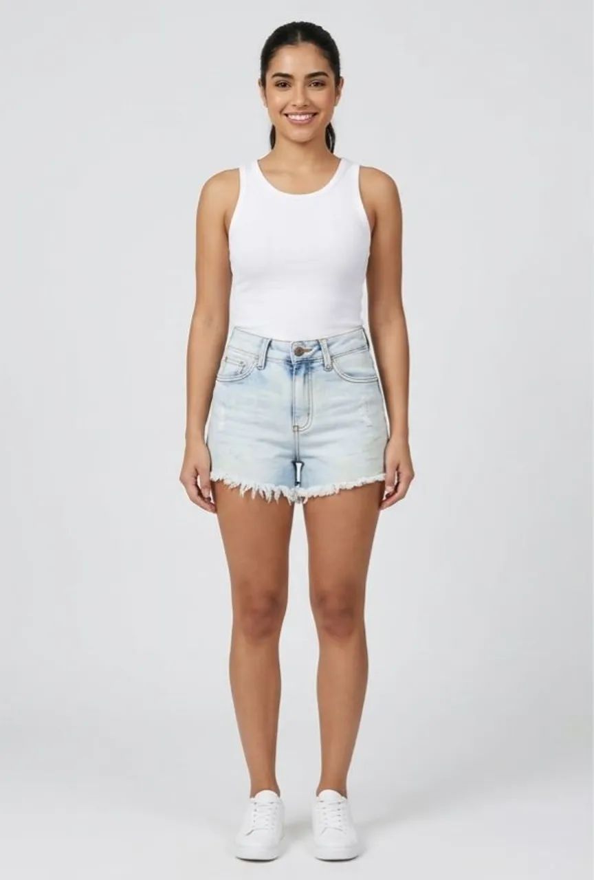 Short Jeans Feminino Set Basic Line - Tamanho 38
