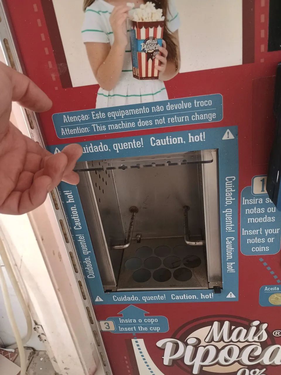 Máquina de pipoca automática. Sem óleo  - Foto 3