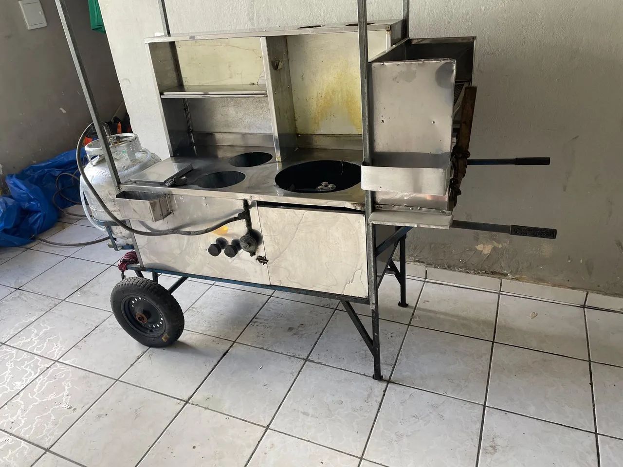 Vendo carrinho de lanche completo  - Foto 4