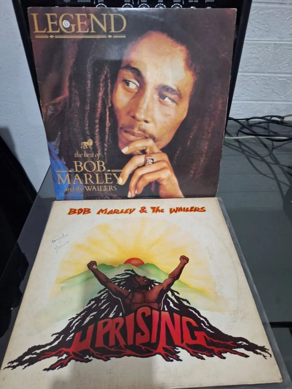 Lp bob marley uprising + legend 