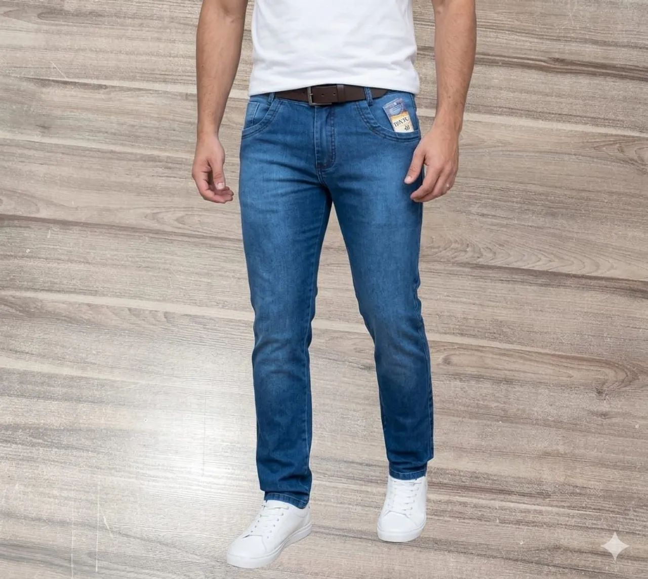 Calça Jeans Masculina - Foto 4