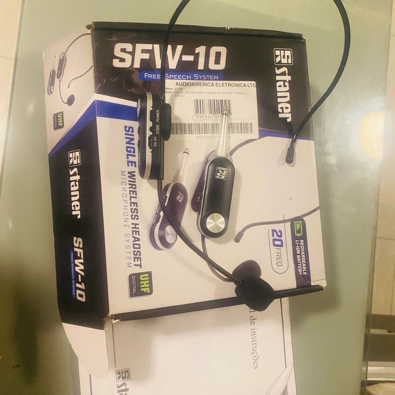 Microfone sem fio staner SFW-10 - Foto 3