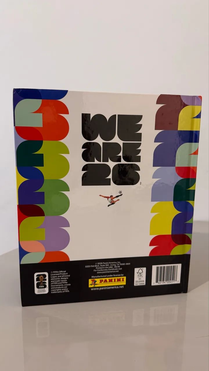 Álbum Importado Capa Dura USA - COPA 26 - Foto 4