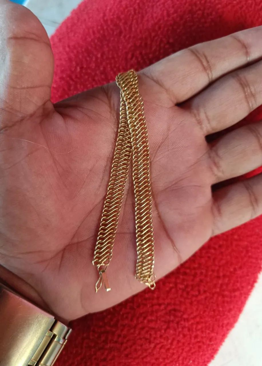 Pulseira de ouro 18k 
