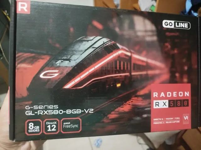 AMD Radeon RX 580 2048 SP GOLINE 8 GB (COM AVARIAS, LEIA A DESCRIÇÃO!) ABAIXO ATÉ R$ 300 - Foto 5