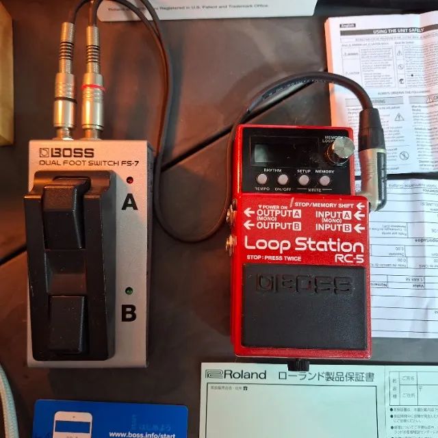 Pedal Boss RC5 - Loop Station + Footswitch FS7 - Foto 2