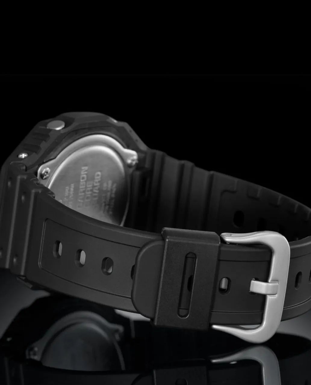 Relógio Casio G-Shock GA-2100-1A1 CasiOak Blackout  - Foto 5