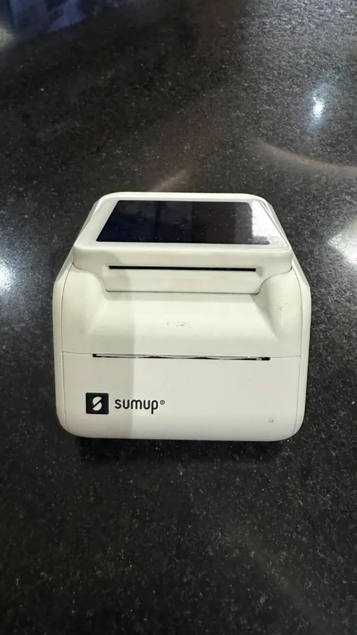 Maquininha SumUp Solo com Base (Praticamente Nova)