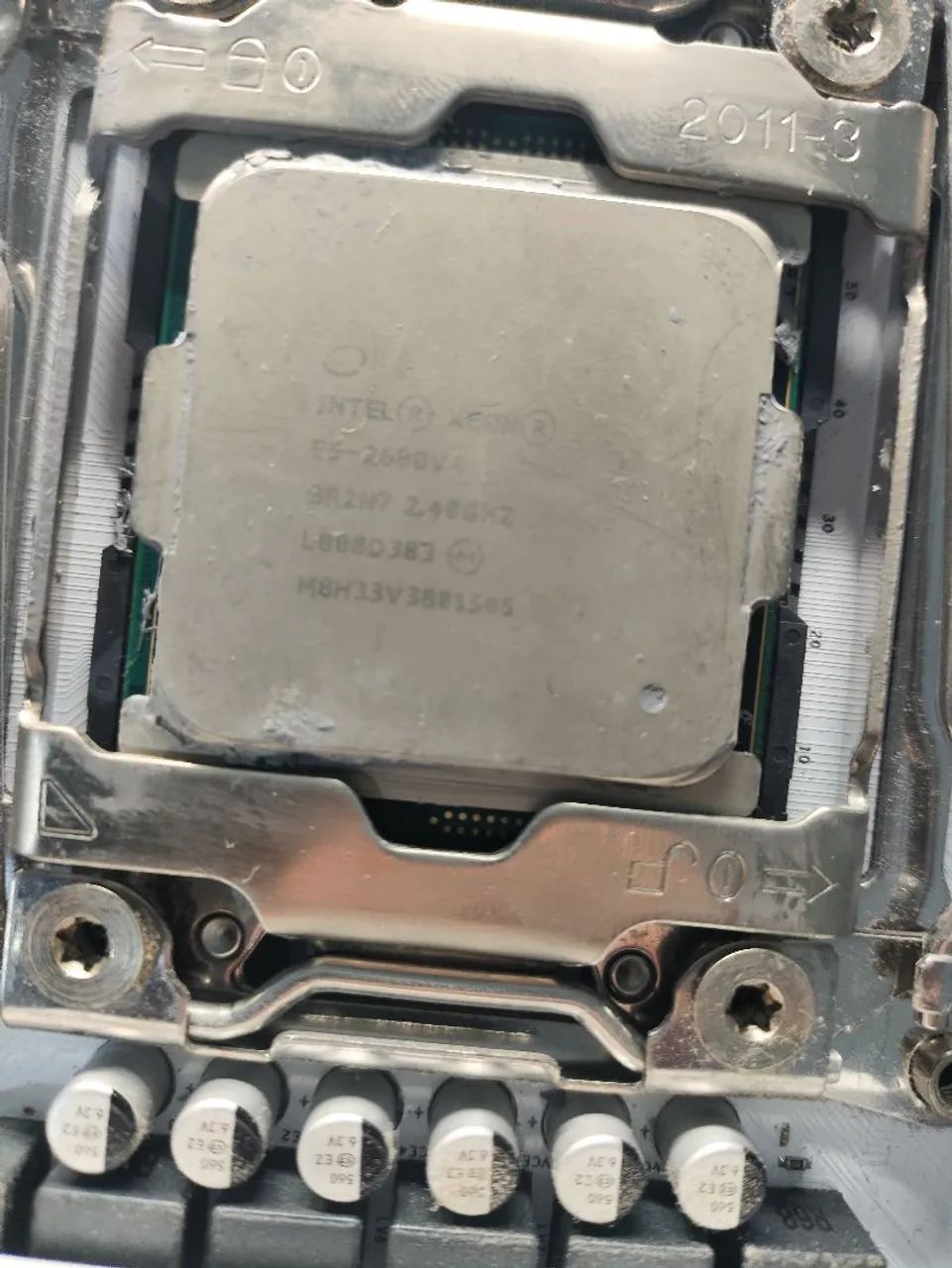 Vendo placa mãe x99 com processador  - Foto 3