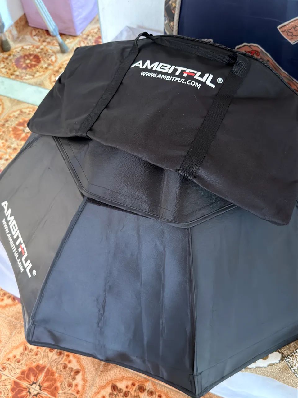 Softbox 95cm com grid AMBITFUL FW95  - Foto 5