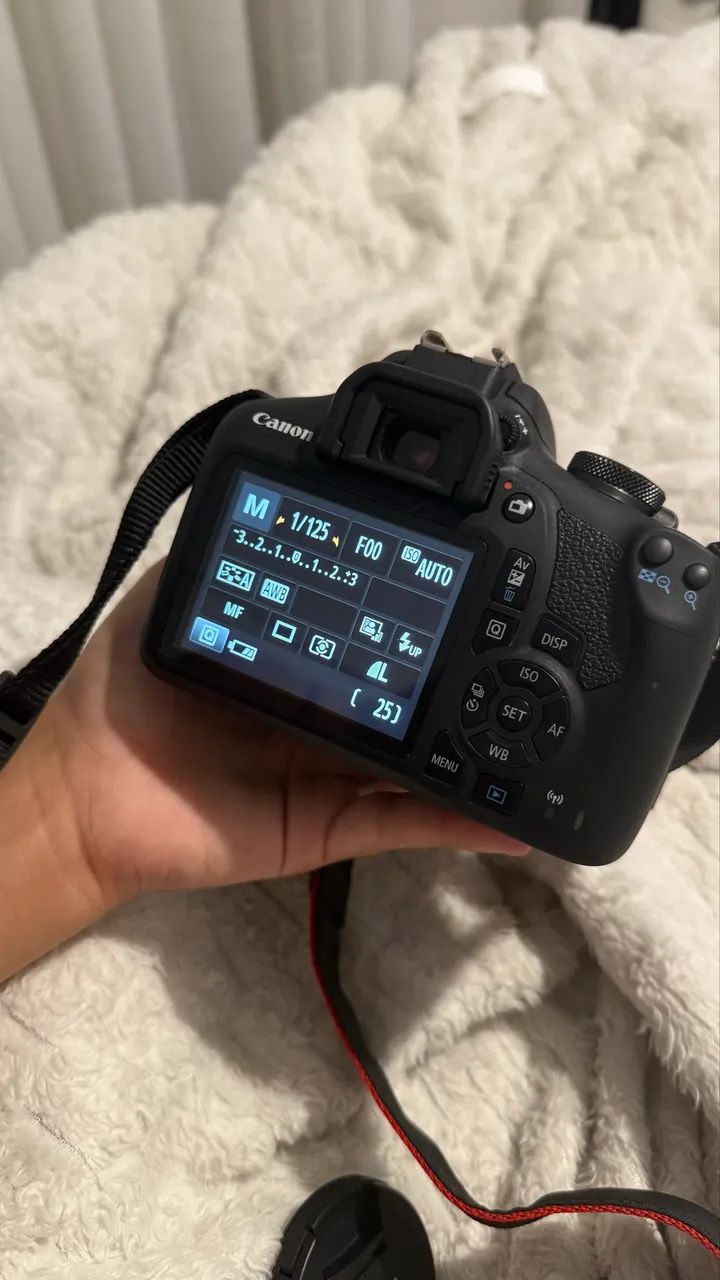 Canon EOS Rebel T7 - Completa + Bolsa Greika | Pouco Uso - Foto 4