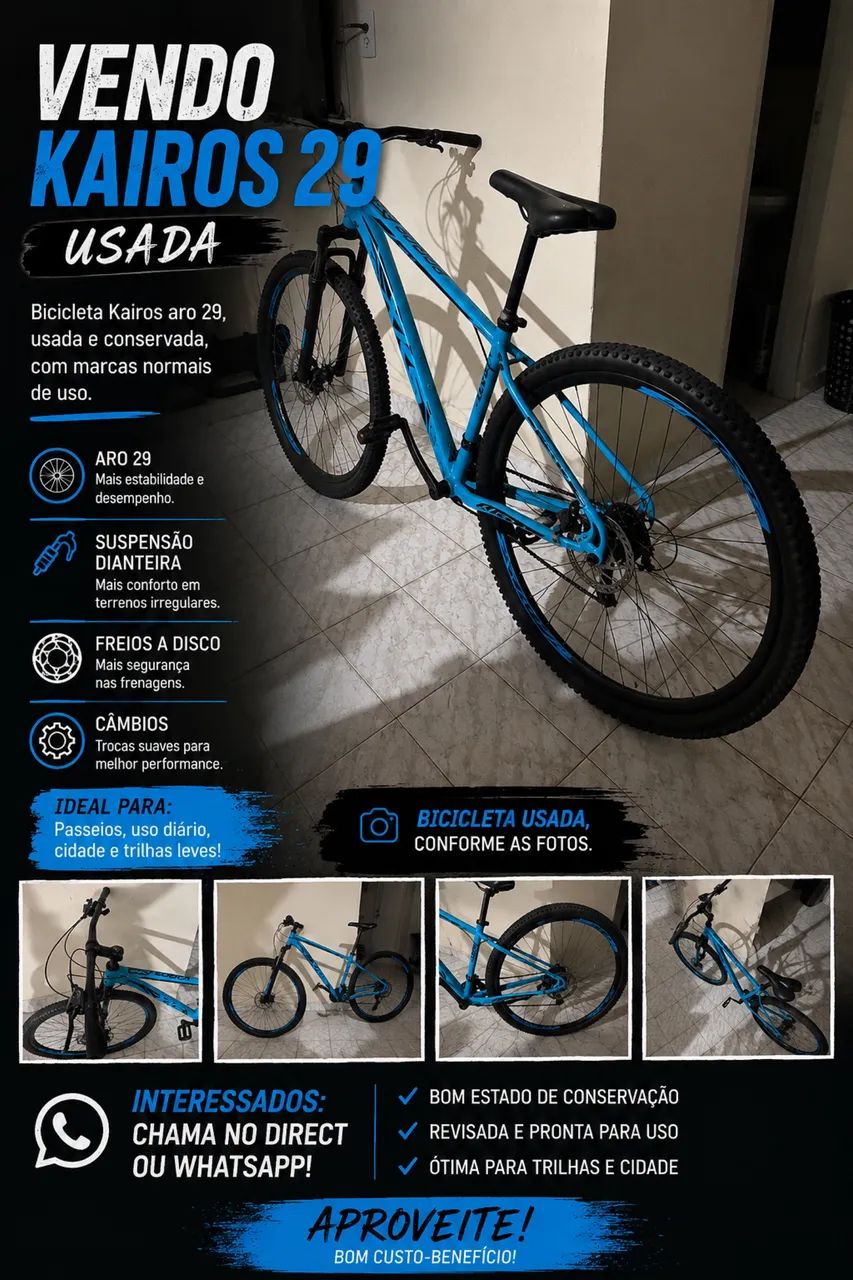 Bicicleta aro 29 - Foto 4