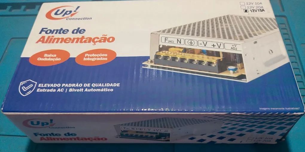 Fonte chaveada 12v 15ap