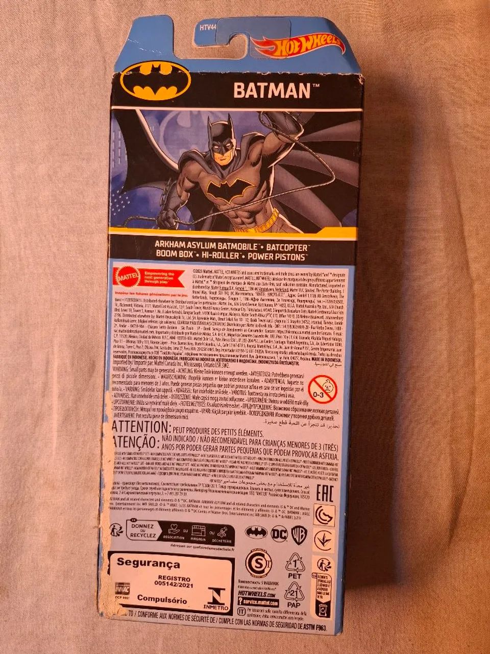 5 Pack hotwheels batman batmobile - Foto 2