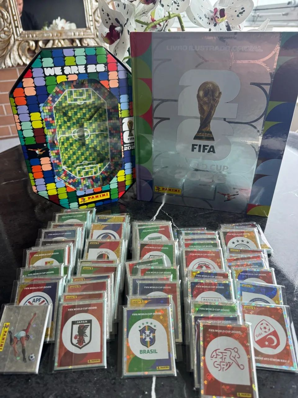 Kit Comoleto Figurinhas Copa Mundo 2026