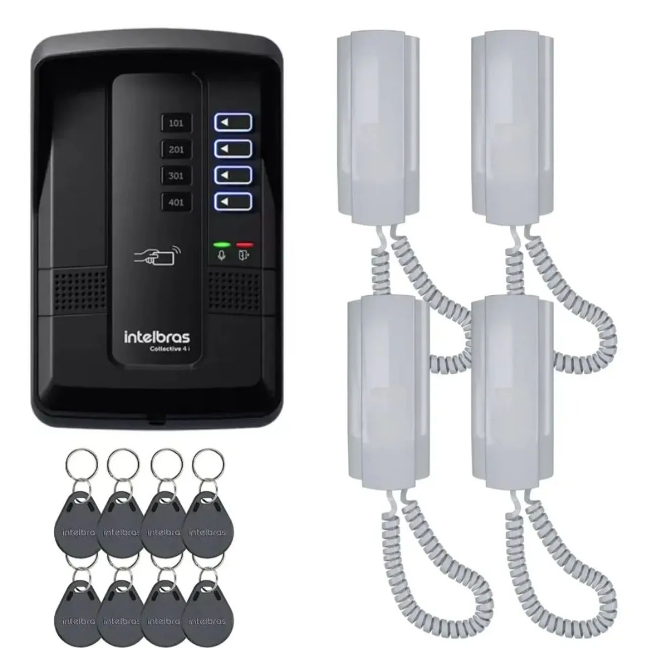 kit porteiro eletrônico 4i Intelbras 