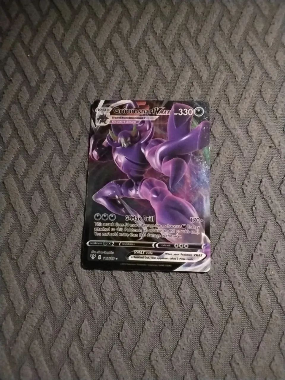 Card raro Pokémon 