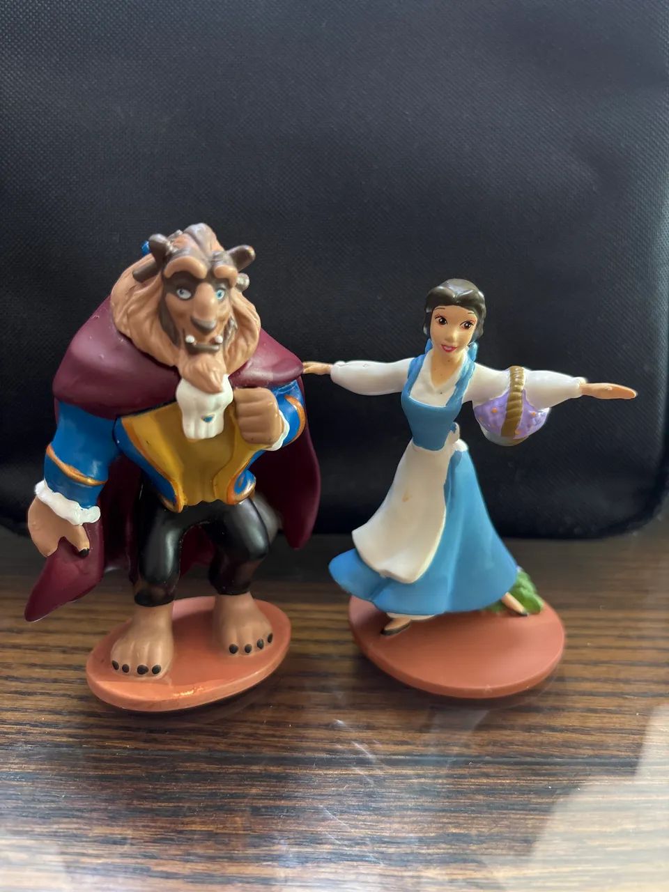 Kit Miniaturas Disney Original A Bela e A Fera - Set Figuras Colecionáveis - Foto 2