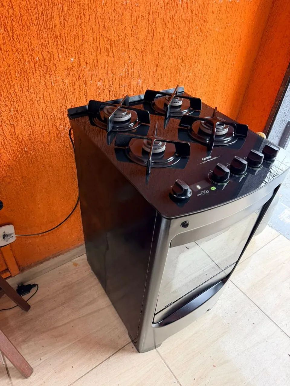 FOGÃO CONSUL MESA DE VIDRO ELÉTRICO (FRETE GRÁTIS) - Foto 2