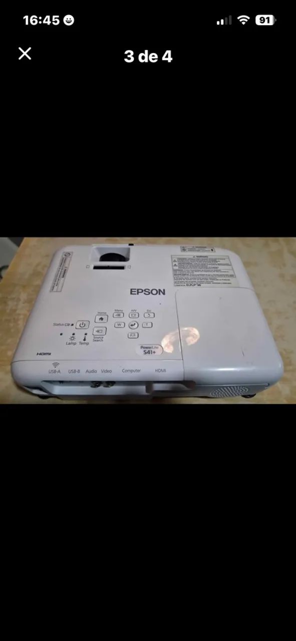 Projetor Epson 