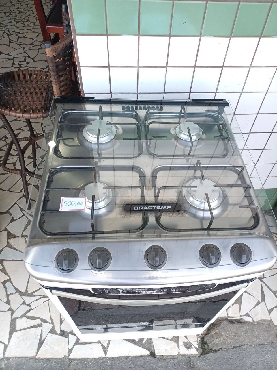 Fogão 4 bocas Brastemp automático  - Foto 4