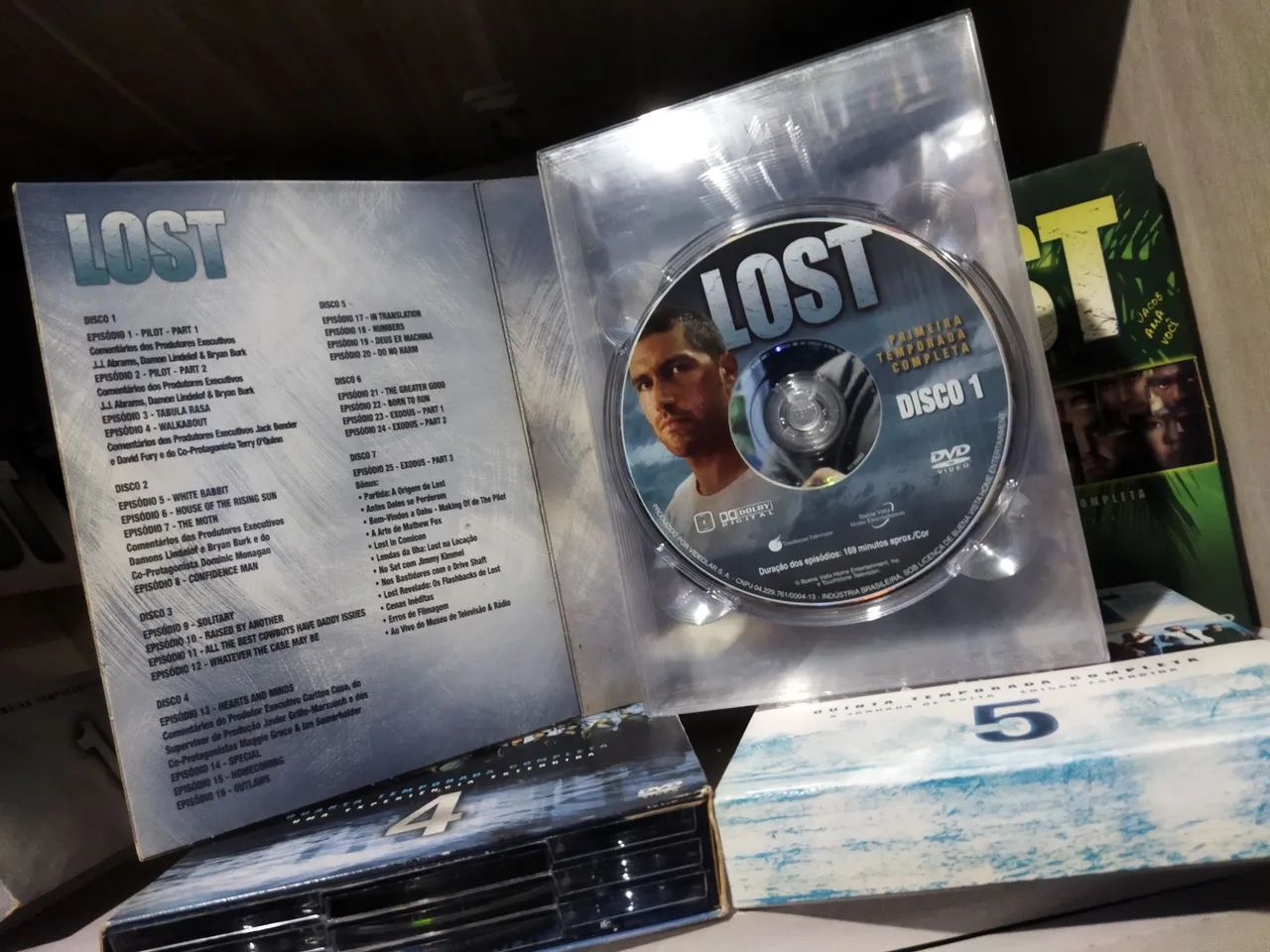 Box Lost 1 a 5 Temporada Edição de Colecionador digipack - CDs