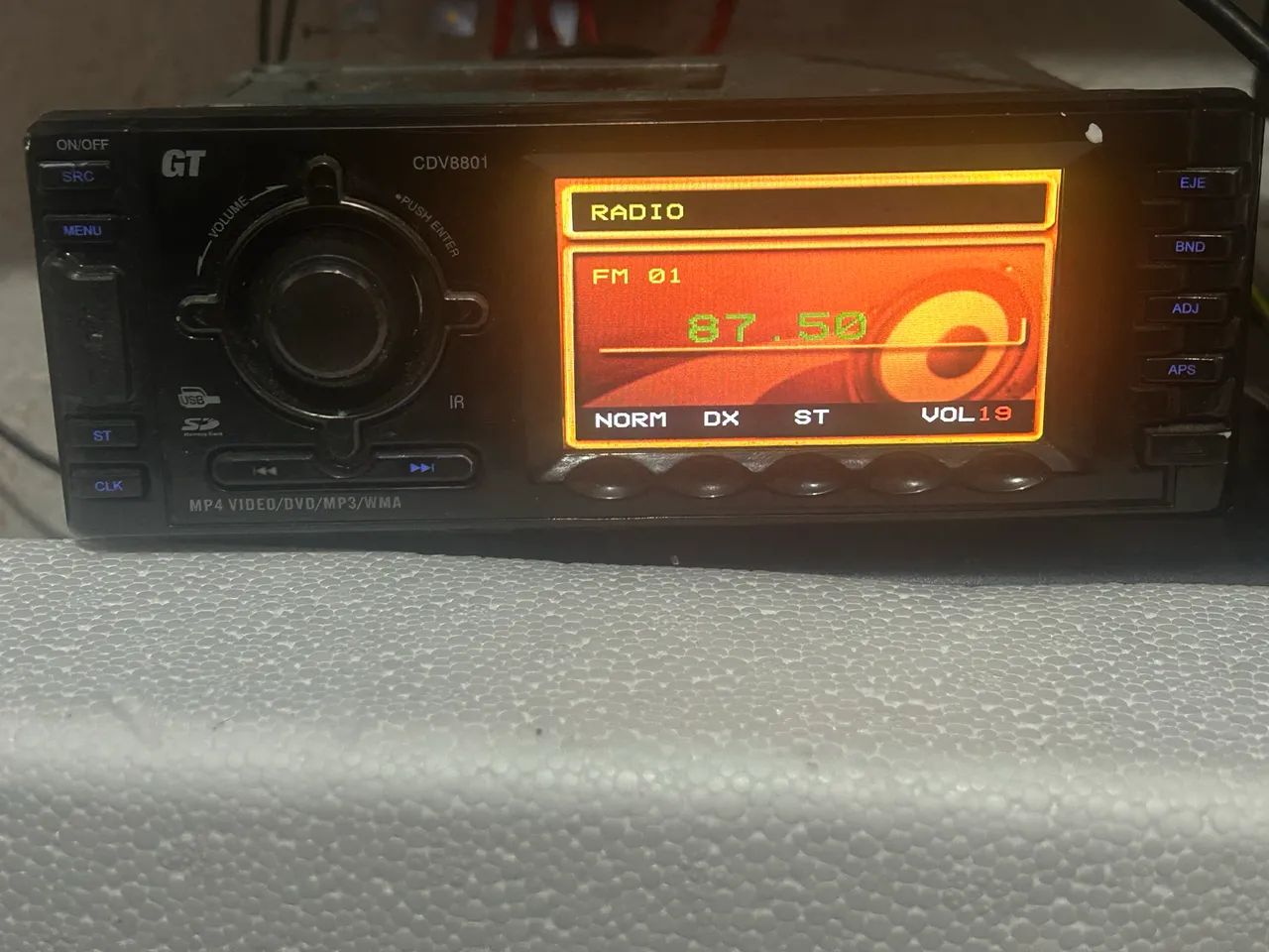 Radio automotivo dvd