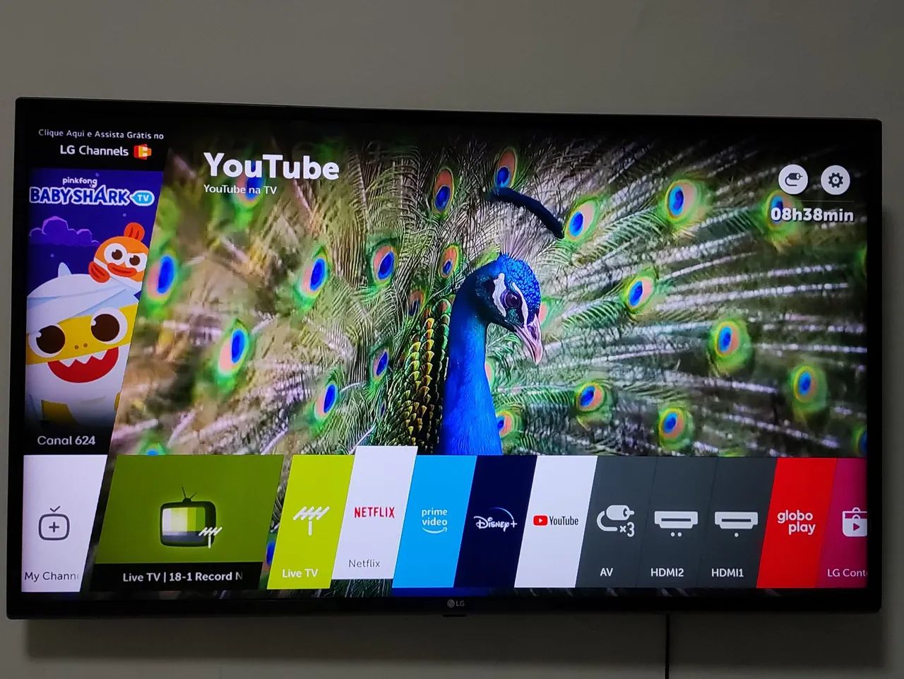 Smart TV LG 43 polegadas - Modelo 43LJ5500