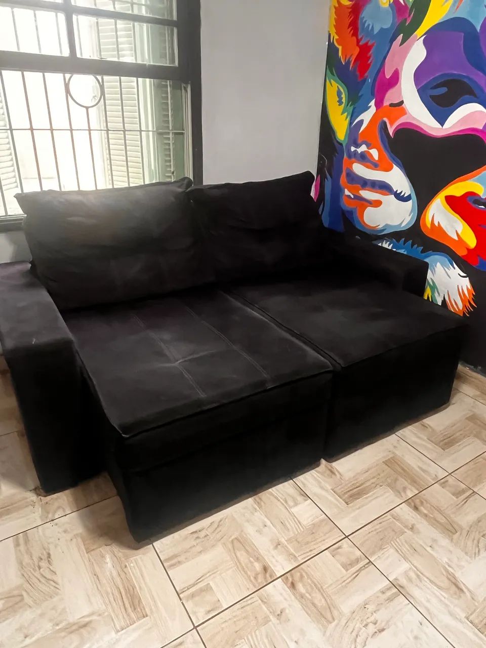 Sofá retrátil reclinável65576096277505120