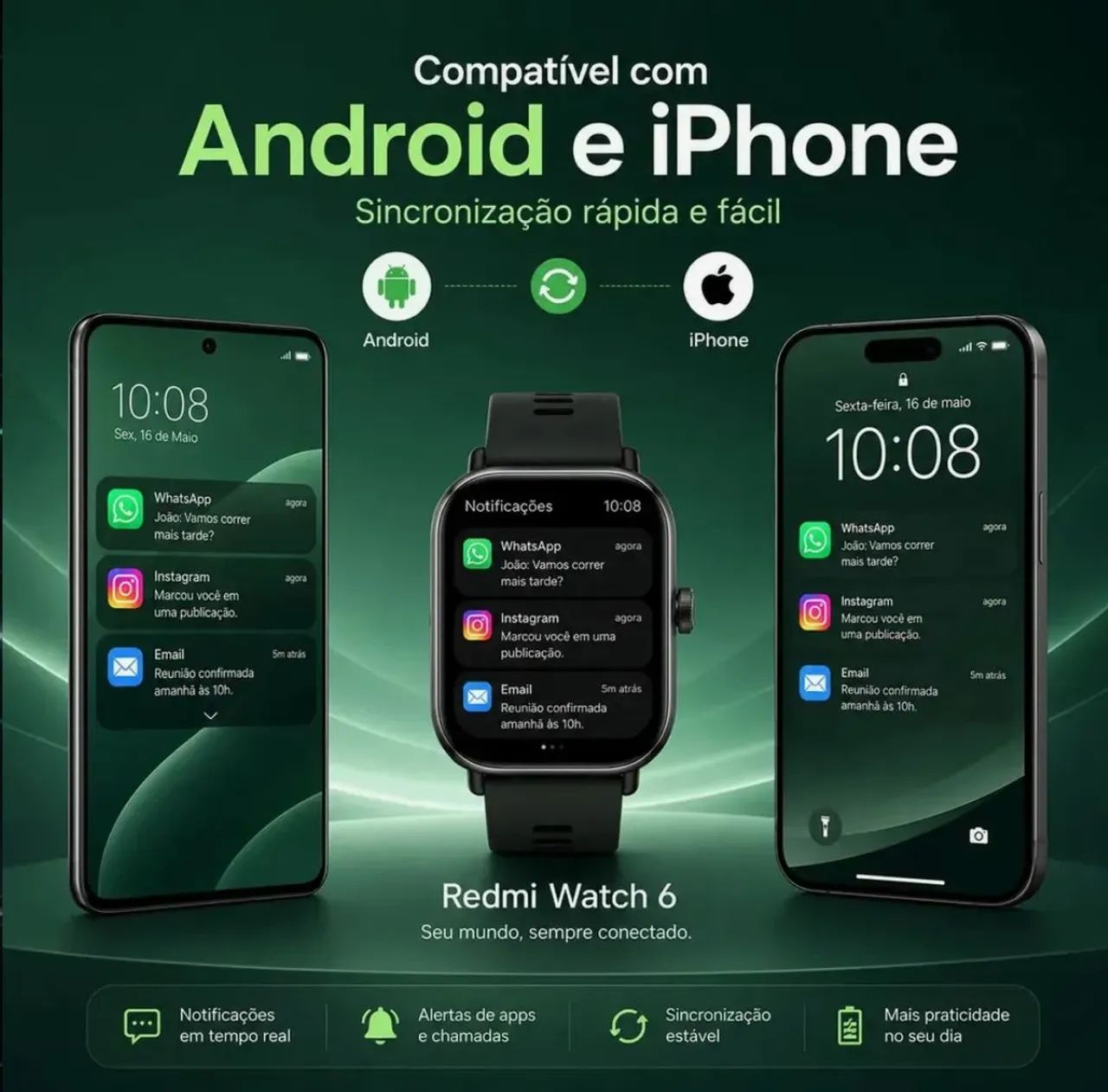 Smartwatch xiaomi watch 6 - Foto 5