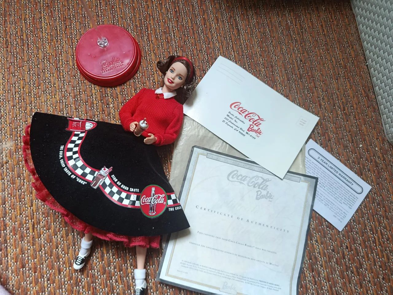 Barbie coca cola dinner 