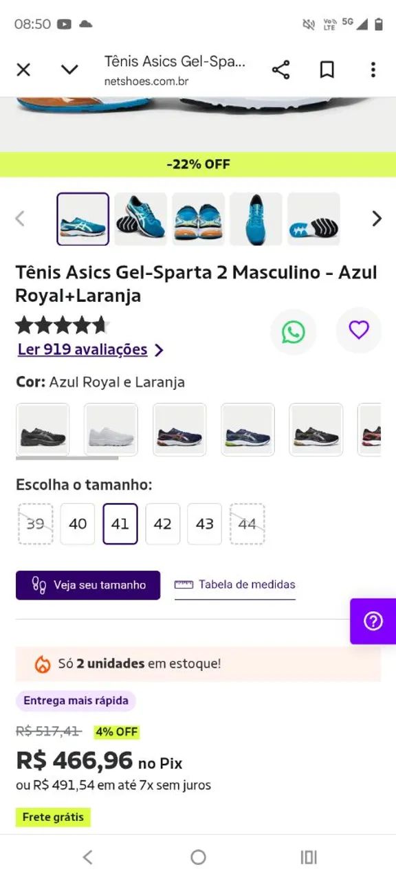 Tenys Asics de corrida 41 - Foto 2