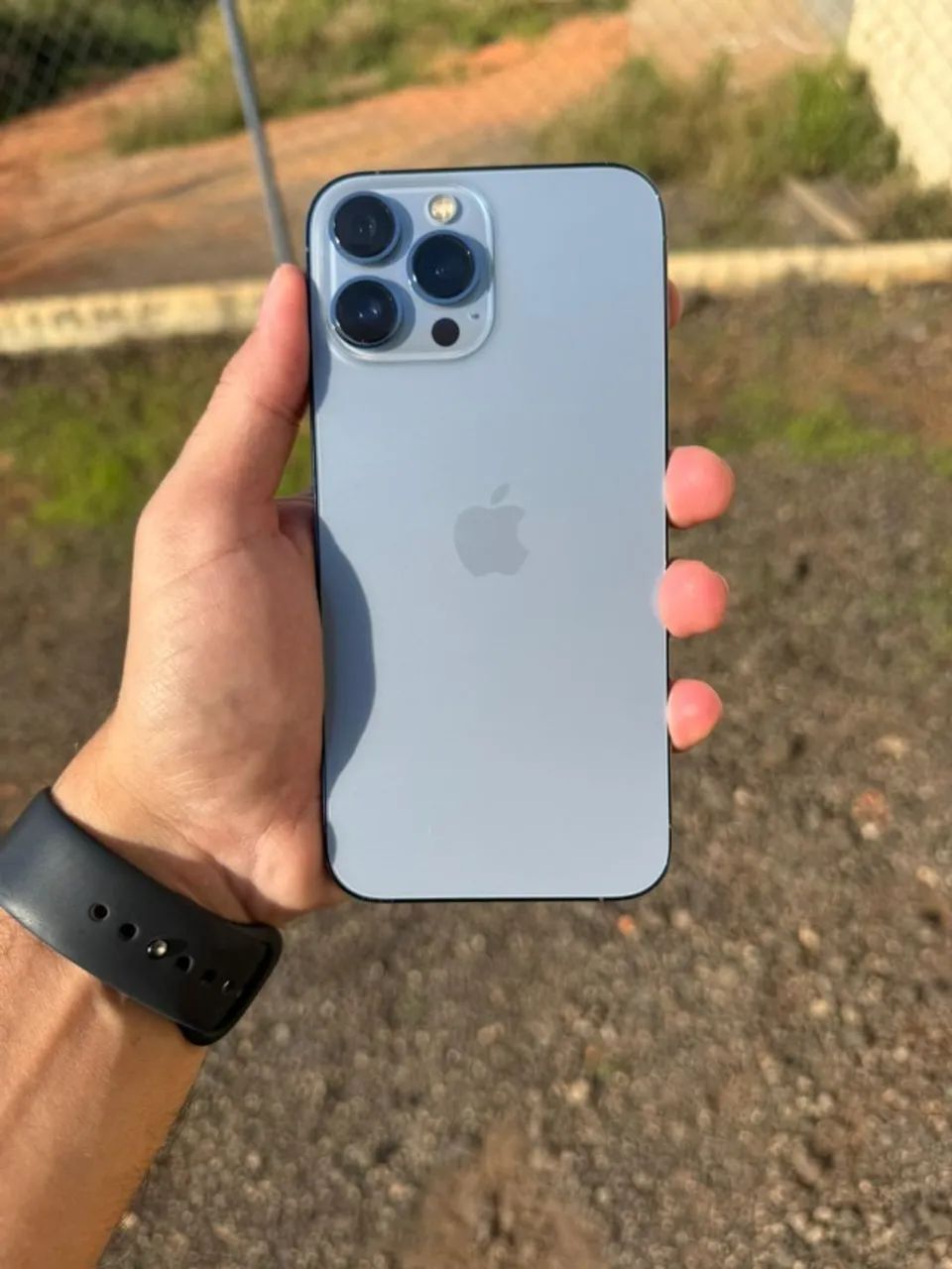 iPhone 13 Pro Max 256GB - Azul Sierra - Foto 2