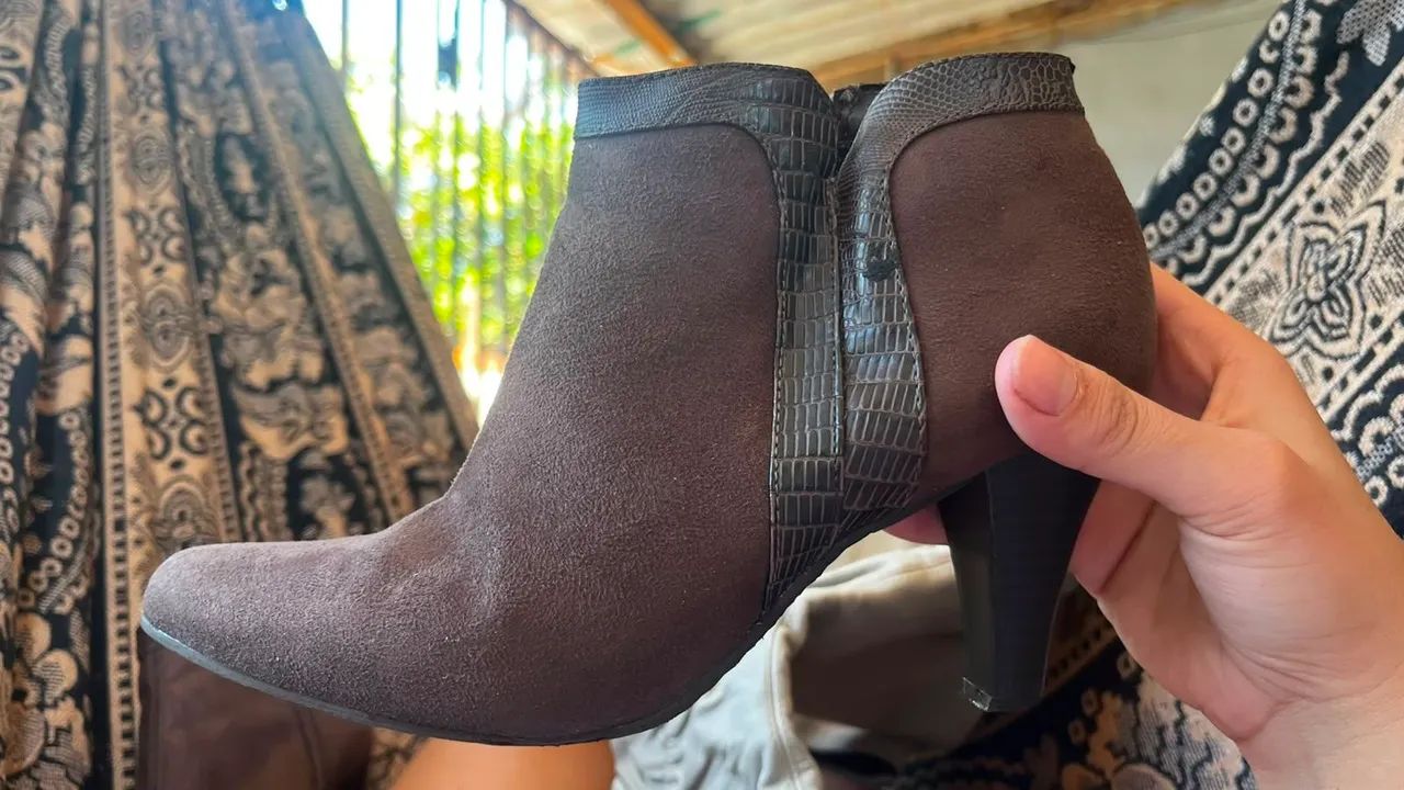 Bota cano baixo 